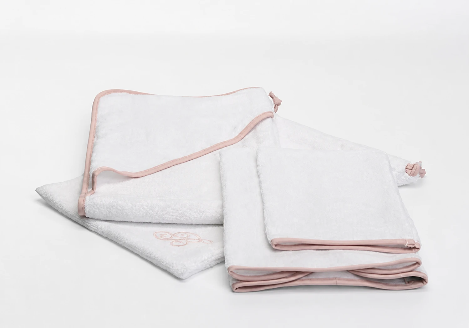 Baby bath linen set