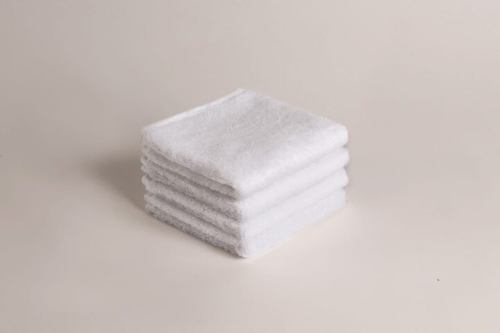 Set 4 face cloths 30x30 cm / 12x12 in.